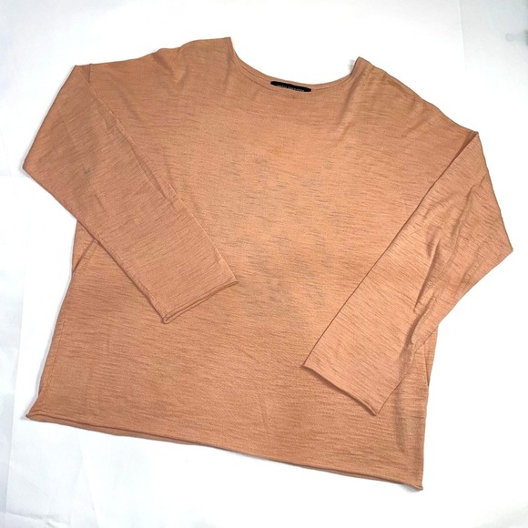 Skull Cashmere Womens Pink Cotton Floral Embroidered Graphic Back Top Size M - Picture 11 of 13